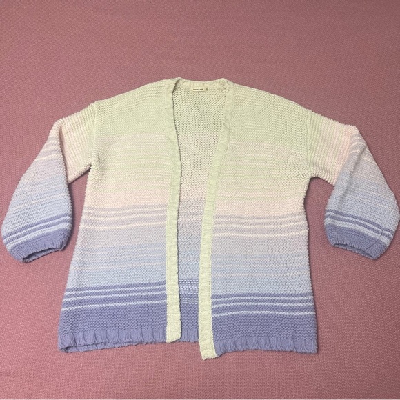 Marine Layer Karolina Cardigan Open Front Knit Cardigan Sweater size XL - Picture 3 of 8